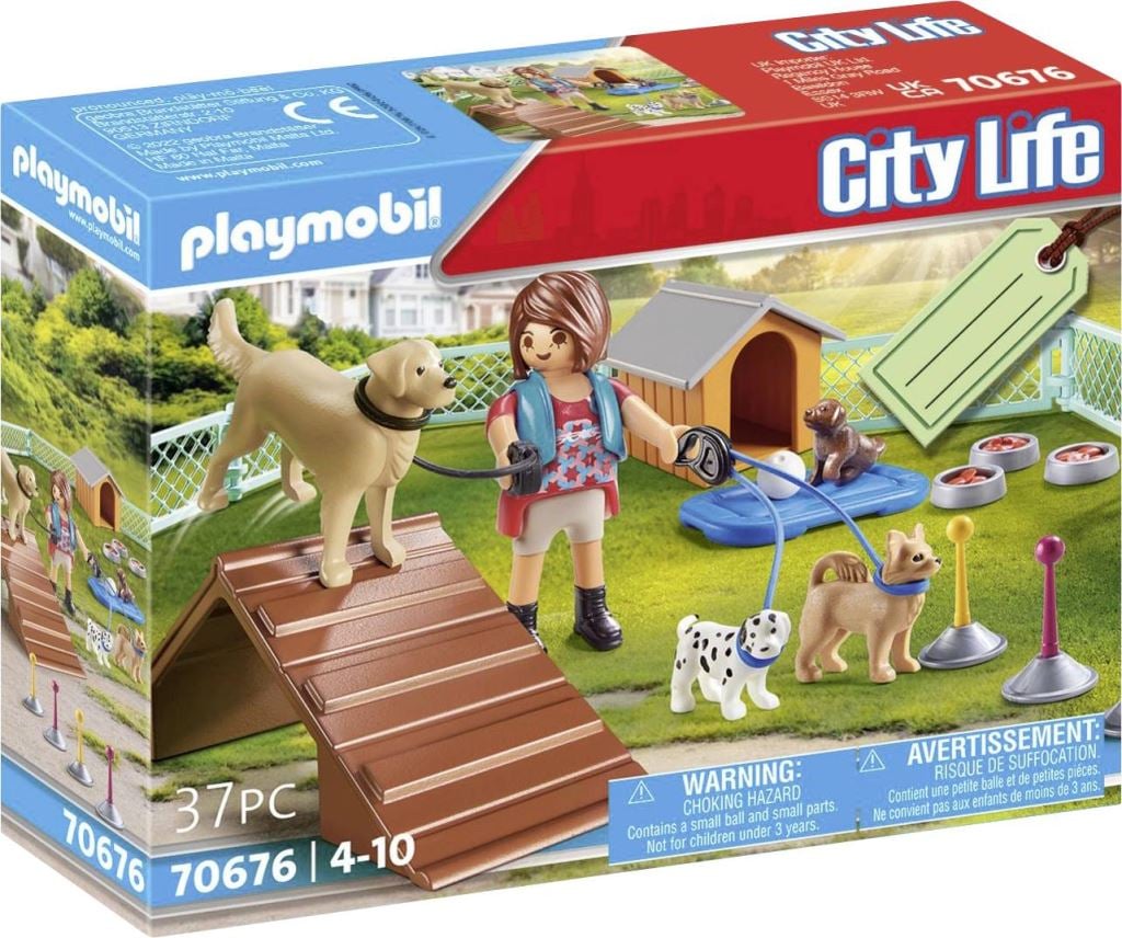 Playmobil® City Life Kutyakiképzés ajándékszett (70676)