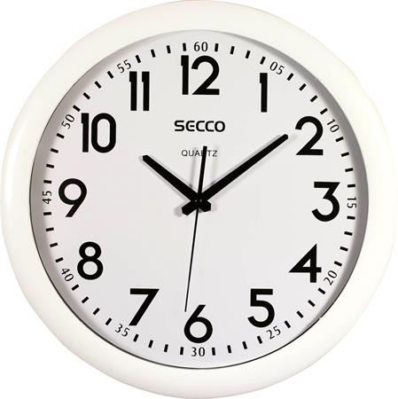 SECCO falióra 40cm fehér keret (S TS6007-77)