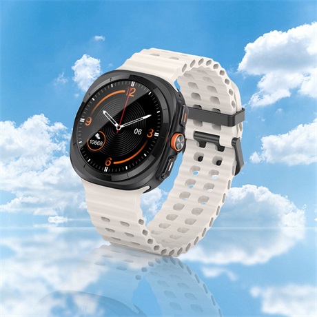 Mybandz 65038 WAVES szilikon Samsung Galaxy Watch Ultra szíj Fehér Mybandz 65038 WAVES szilikon Samsung Galaxy Watch Ultra szíj Fehér