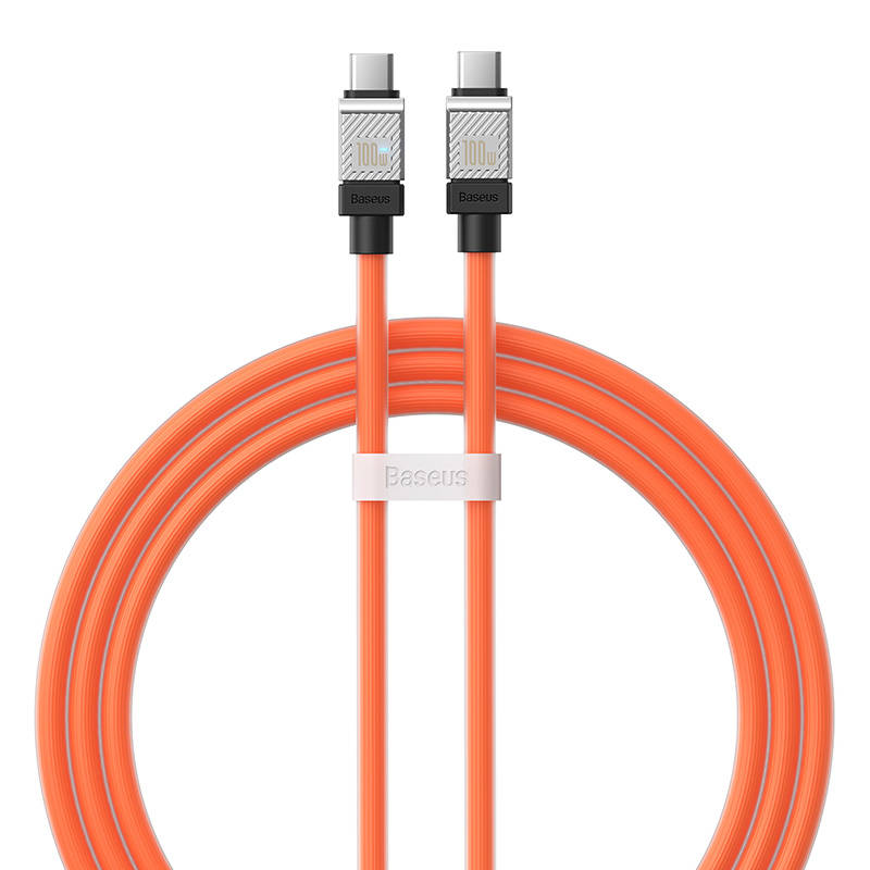 Cable USB-C do USB-C Baseus CoolPlay 100W 1m (orange)