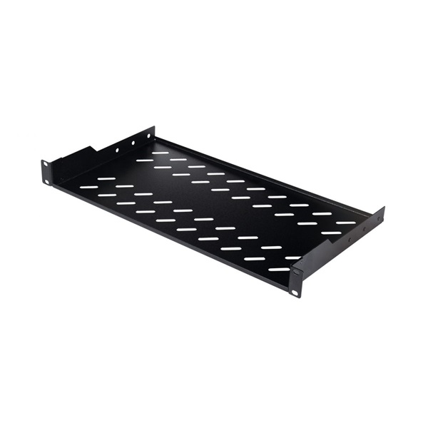 Equip   EZFS-19-1-40-B  Fix polc 19" 1U Mélység: 250mm Rackszekrény kiegészítő Fekete 