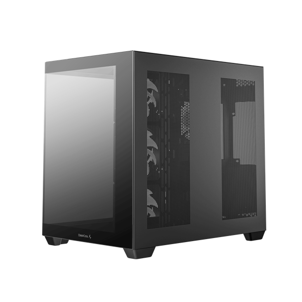 DeepCool CG530 4F ablakos 4x12cm A-RGB  BTF  ATX Számítógépház Fekete  