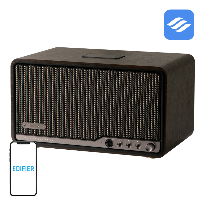 Edifier S300 Hangszóró Fekete dió