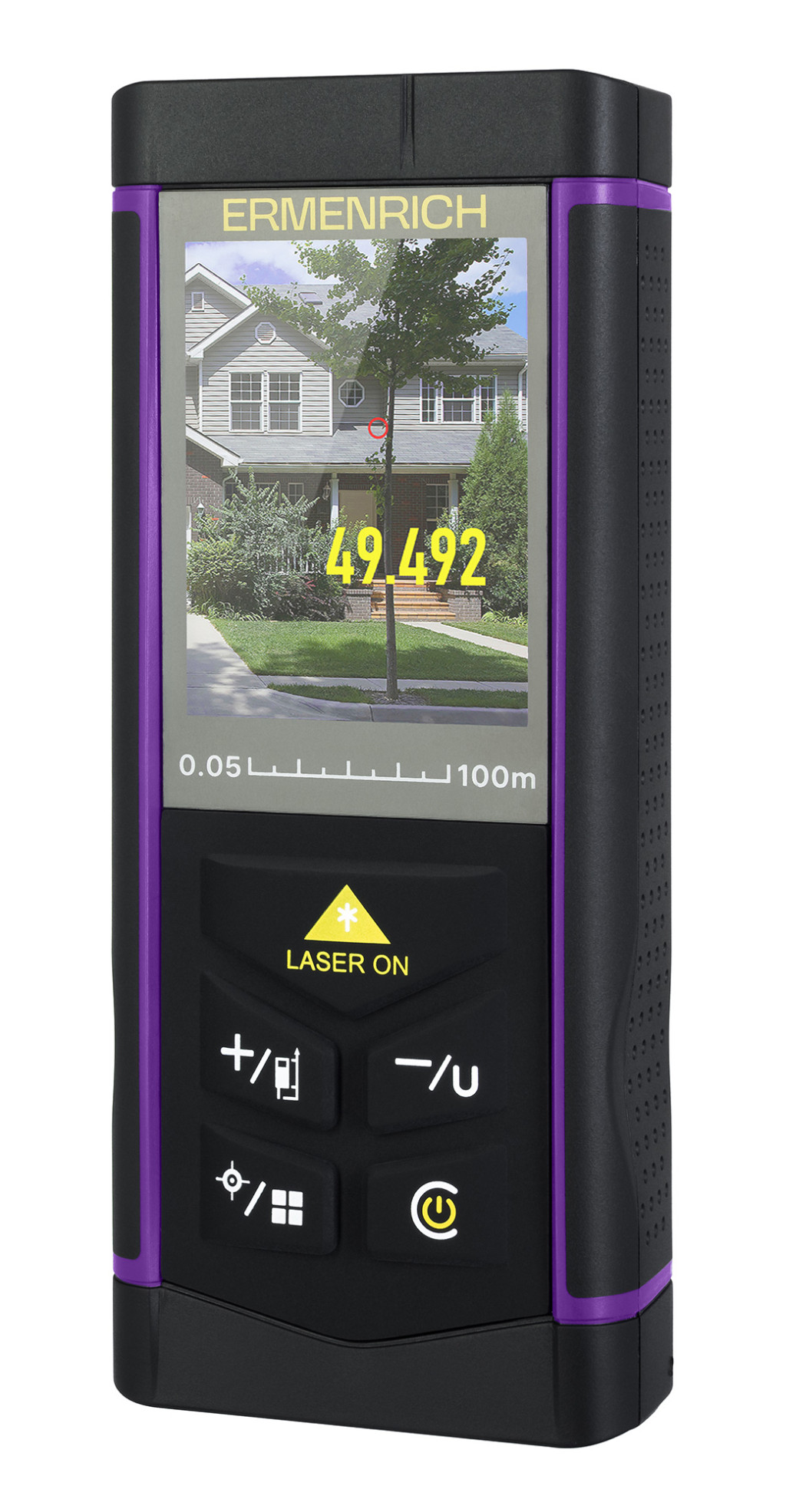 Ermenrich PRO LR100 lézeres mérő, kamerával (84652)
