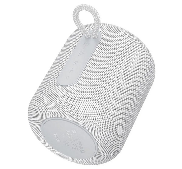 Hoco HC30 bluetooth hordozható hangszóró (v5.4, 5W TF/microSD kártyaolvasó, FM rádió, AUX) VILÁGOSSZÜRKE (HC30_GR)