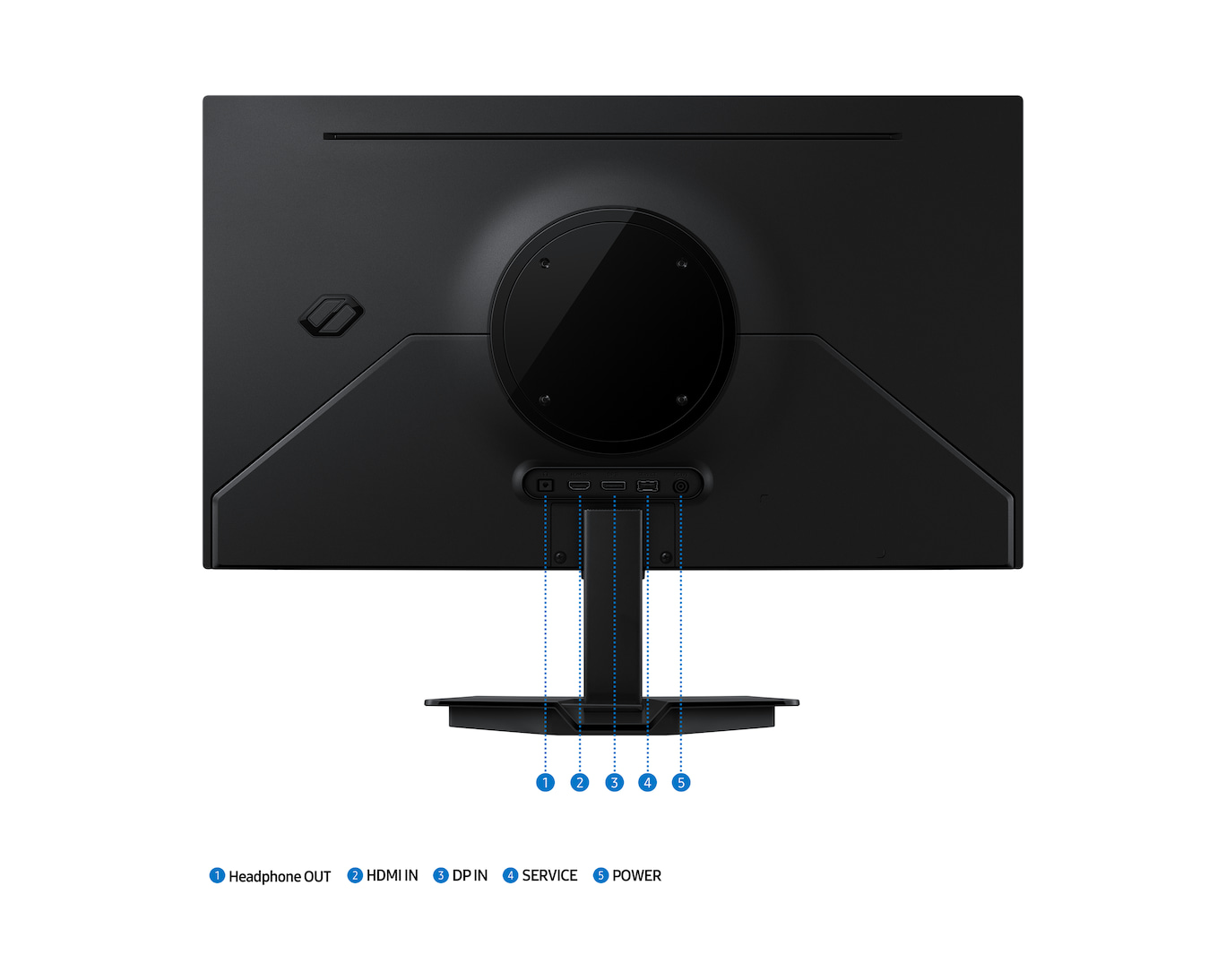 Samsung  27'' Odyssey OLED G5 LS27FG500SUXEN Monitor - 2560x1440, QHD, OLED, 144Hz, 0,03ms, FreeSync, G-Sync, Gamer, Fekete