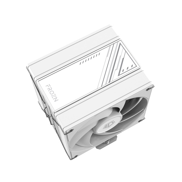 ID-Cooling  FROZN A410 DW  29.85dB  max. 132,94 m3/h  4pin csatlakozó  4 db heatpipe 12cm PWM CPU Cooler  Fehér 