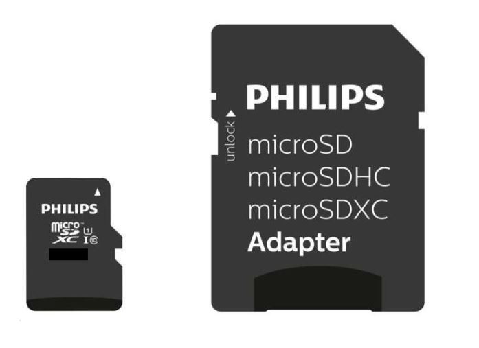 Philips PH133549 512GB microSDXC CL10 UHS-I U1 + adapter Philips PH133549 512GB microSDXC CL10 UHS-I U1 + adapter