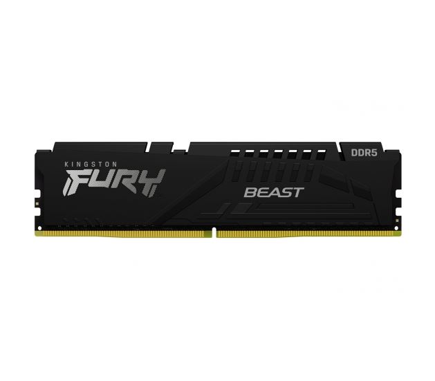 16GB 5200MHz DDR5 RAM Kingston Fury Beast Black CL40 (KF552C40BB-16)