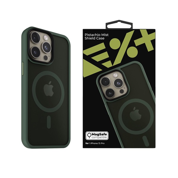 NextOne IPH-15PRO-MAGSF-MISTCASE-PTC iPhone 15 Pro pisztáciazöld szilikon MagSafe hátlap NextOne IPH-15PRO-MAGSF-MISTCASE-PTC iPhone 15 Pro pisztáciazöld szilikon MagSafe hátlap