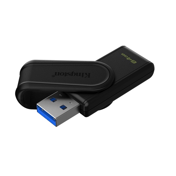 KINGSTON 64GB DT Exodia S USB 3.2 Gen 1 Pendrive Fekete 