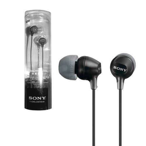 Sony MDR-EX15LP fülhallgató fekete Sony MDR-EX15LP fülhallgató fekete