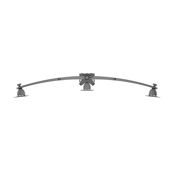 MULTIBRACKETS 3 karos asztali konzol, M VESA Desktopmount Triple Desk Clamp 15"-24" MULTIBRACKETS 3 karos asztali konzol, M VESA Desktopmount Triple Desk Clamp 15"-24"