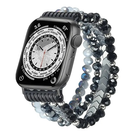 Mybandz 56700 APPLE WATCH GYÖNGYÖS FÉM ÓRASZÍJ-FEKETE /40/41 ÉS 42 MM Mybandz 56700 APPLE WATCH GYÖNGYÖS FÉM ÓRASZÍJ-FEKETE /40/41 ÉS 42 MM