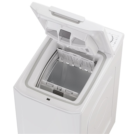 Candy TCA283D2-S Felültöltős mosógép - 8 kg, 1200 ford./perc, D Energiaosztály, WiFi + BLE