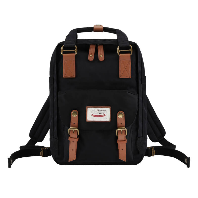 Himawari 188L  14'' laptop hátizsák Fekete és barna