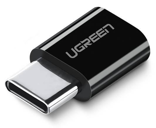 UGREEN US157 micro USB - USB-C adapter fekete (30391) UGREEN US157 micro USB - USB-C adapter fekete (30391)