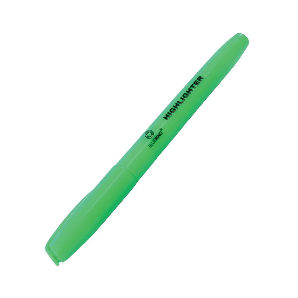 Bluering Szövegkiemelő kerek test  zöld (JJ205313)