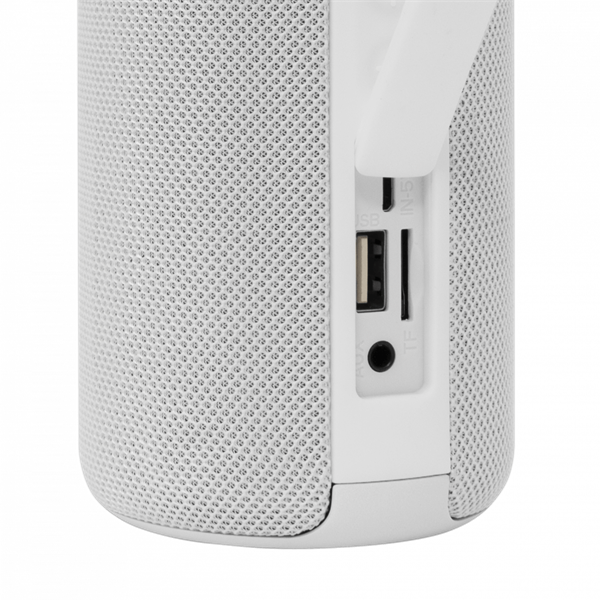 White Shark CONGA Bluetooth Hangszóró, 10 W, BT 5.0, Fehér White Shark CONGA Bluetooth Hangszóró, 10 W, BT 5.0, Fehér