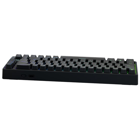 AVAX GM01 65% RGB mechanikus vezetékes billentyűzet Outemu barna switch AVAX GM01 65% RGB mechanikus vezetékes billentyűzet Outemu barna switch