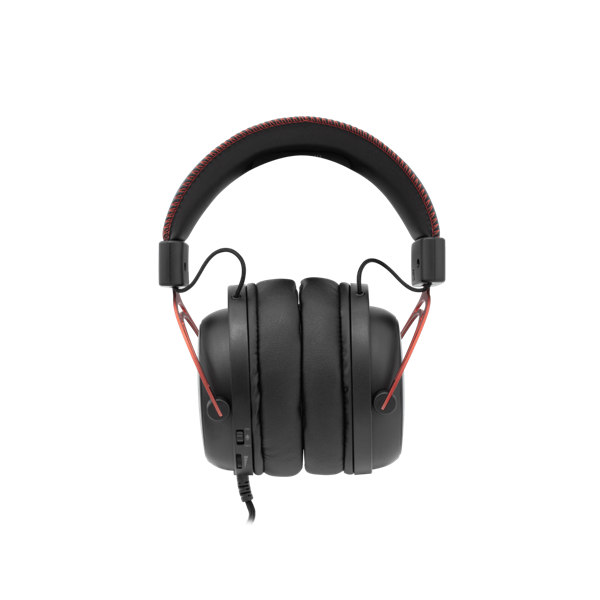 White Shark GORILLA-B/R, GH-2341-B/R gamer fejhallgató fekete/piros 