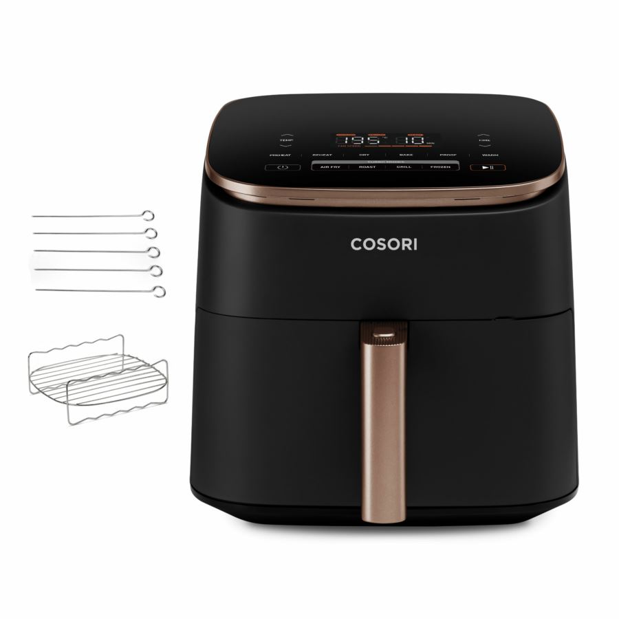 Cosori TurboBlaze Chef Edition forrólevegős sütő fekete (CAF-DC602-KEUR) Cosori TurboBlaze Chef Edition forrólevegős sütő fekete (CAF-DC602-KEUR)