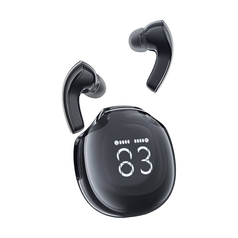   TWS Acefast T9, Bluetooth 5.3, IPX4 Headset Fekete