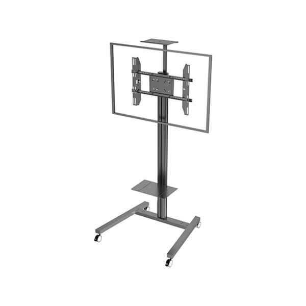 MULTIBRACKETS Gurulós padlóállvány, M Display Stand 180 Single Black (24-65", max.VESA: 700x400 mm, 50kg)