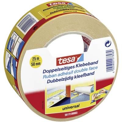 Kétoldalú ragasztószalag 25m x 50 mm Tesa® 56172-3 Kétoldalú ragasztószalag 25m x 50 mm Tesa® 56172-3