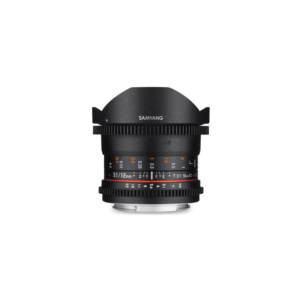 SAMYANG 12mm T3.1 VDSLR ED AS NCS Fish-eye (Sony E)