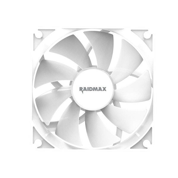 RAIDMAX X-AIR 120mm PWM RGB fehér ventilátor RAIDMAX X-AIR 120mm PWM RGB fehér ventilátor