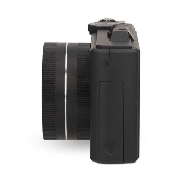 Nedis PCAM2570BK vlogger digitális fényképezőgép / kamera, kihajtható képernyő, 75 MPixel, 5K@15fps, 16 MPixeles CMOS