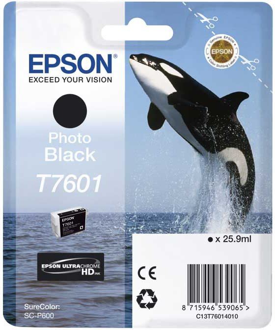 Epson T7601 patron fotó fekete (C13T76014010) Epson T7601 patron fotó fekete (C13T76014010)