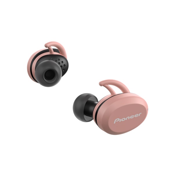 Pioneer SE-E8TW-P True Wireless Bluetooth rózsaszín sport fülhallgató Pioneer SE-E8TW-P True Wireless Bluetooth rózsaszín sport fülhallgató
