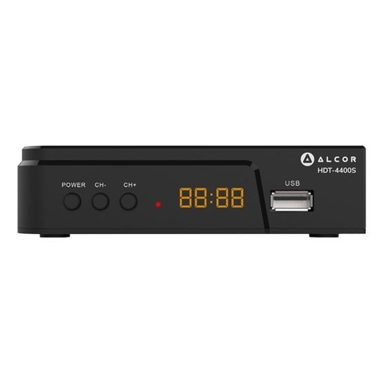 Alcor HDT-4400S DVB-T2 digitális vevő Alcor HDT-4400S DVB-T2 digitális vevő