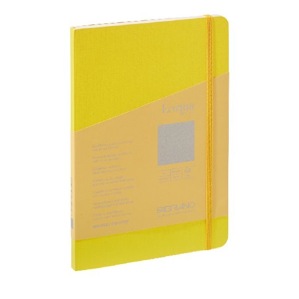 Fabriano Ecoqua Plus A5 80 lapos sárga pontozott notesz Fabriano Ecoqua Plus A5 80 lapos sárga pontozott notesz