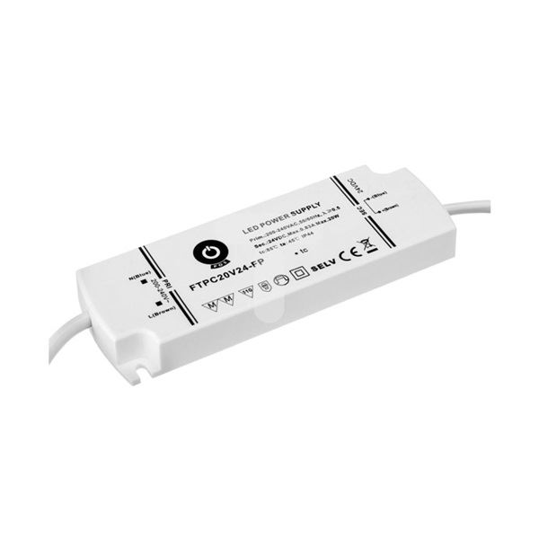 POS Power FTPC20V24-FP 24V/0.83A 20W IP44 LED tápegység POS Power FTPC20V24-FP 24V/0.83A 20W IP44 LED tápegység