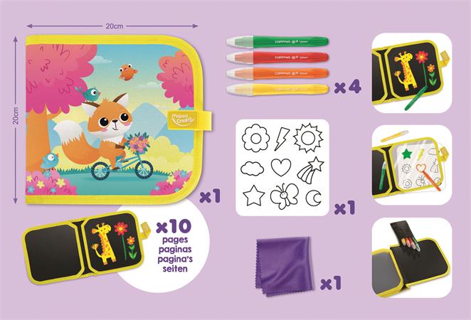 MAPED CREATIV  Early Age My First Travel Book Utazós rajzkönyv