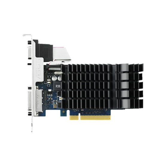 ASUS NVIDIA GT 730 2GB GDDR5 - GT730-SL-2GD5-BRK VGA 