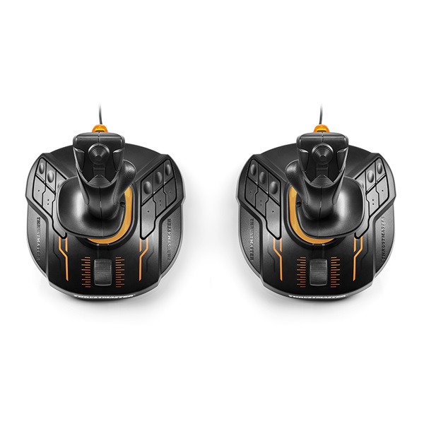 Thrustmaster T.16000M Space Sim Duo Stick Repülésszimulátor joystick PC Fekete, Narancs Thrustmaster T.16000M Space Sim Duo Stick Repülésszimulátor joystick PC Fekete, Narancs