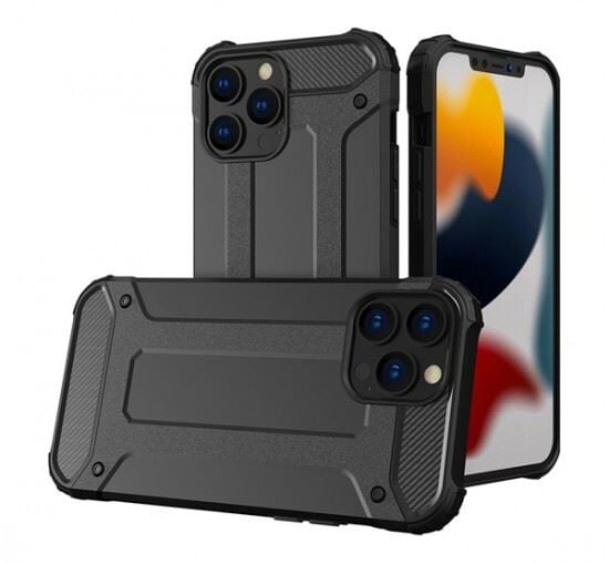 Forcell Armor Apple iPhone 14 hátlap tok fekete (67601)