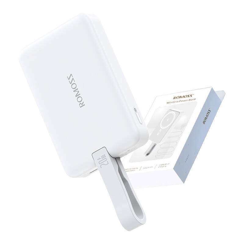 Romoss WMS10 10000mAh 20W Powerbank Fehér