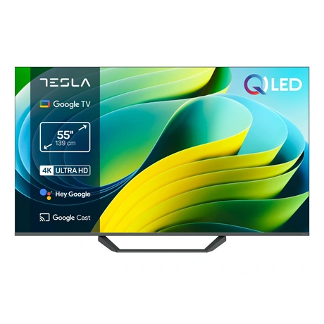 Tesla Q55E655GUS 55" UHD QLED GOOGLE SMART Televízió