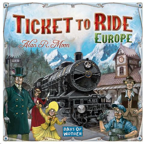 Asmodee Ticket to Ride Európa társasjáték (ASM34536) Asmodee Ticket to Ride Európa társasjáték (ASM34536)