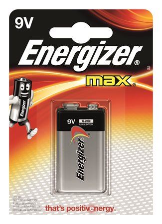 Energizer Max 9V elem (1db/csomag) (E300115902) Energizer Max 9V elem (1db/csomag) (E300115902)