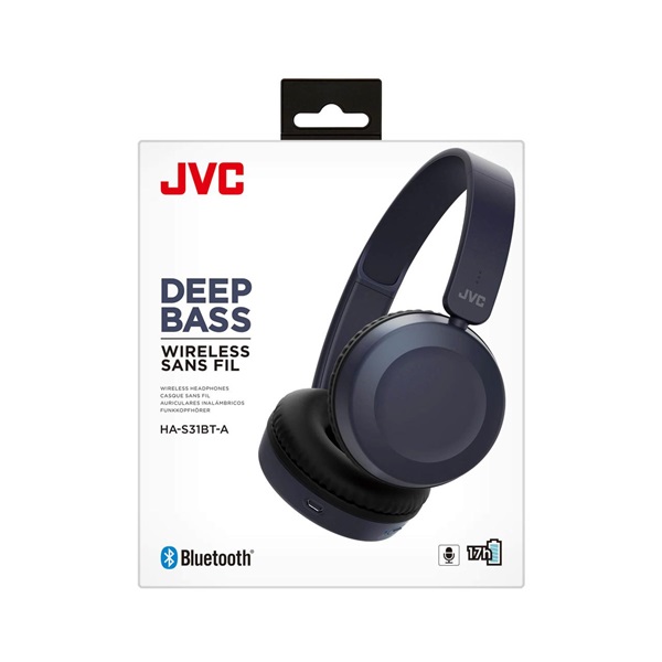 JVC HA-S31BT-A Bluetooth kék fejhallgató
