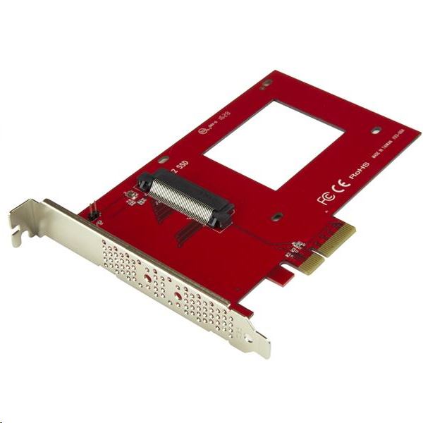 StarTech.com 2.5" U.2 bővítő kártya PCIe (PEX4SFF8639) StarTech.com 2.5" U.2 bővítő kártya PCIe (PEX4SFF8639)