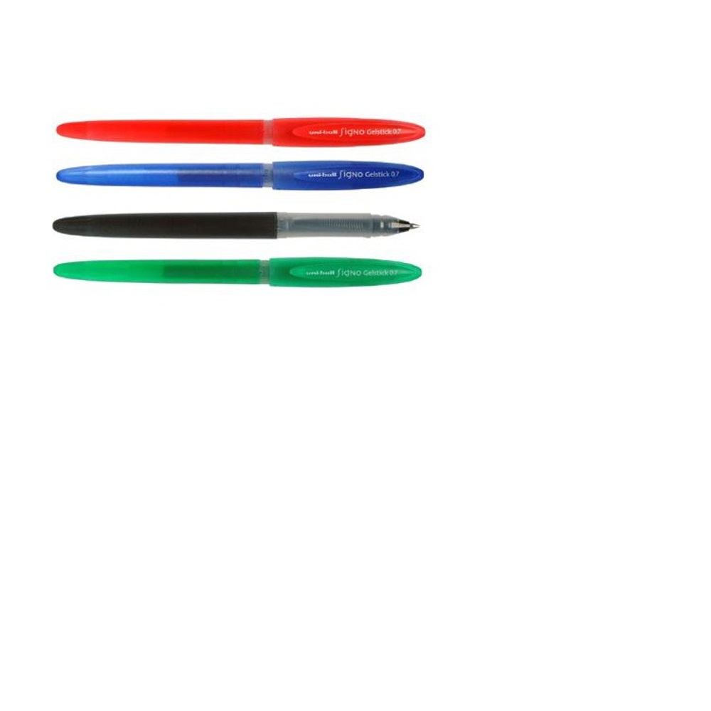Uni Zseléstoll 0,7mm, kupakos UM-170  Signo Gelstick, írásszín fekete (2UUM170F)