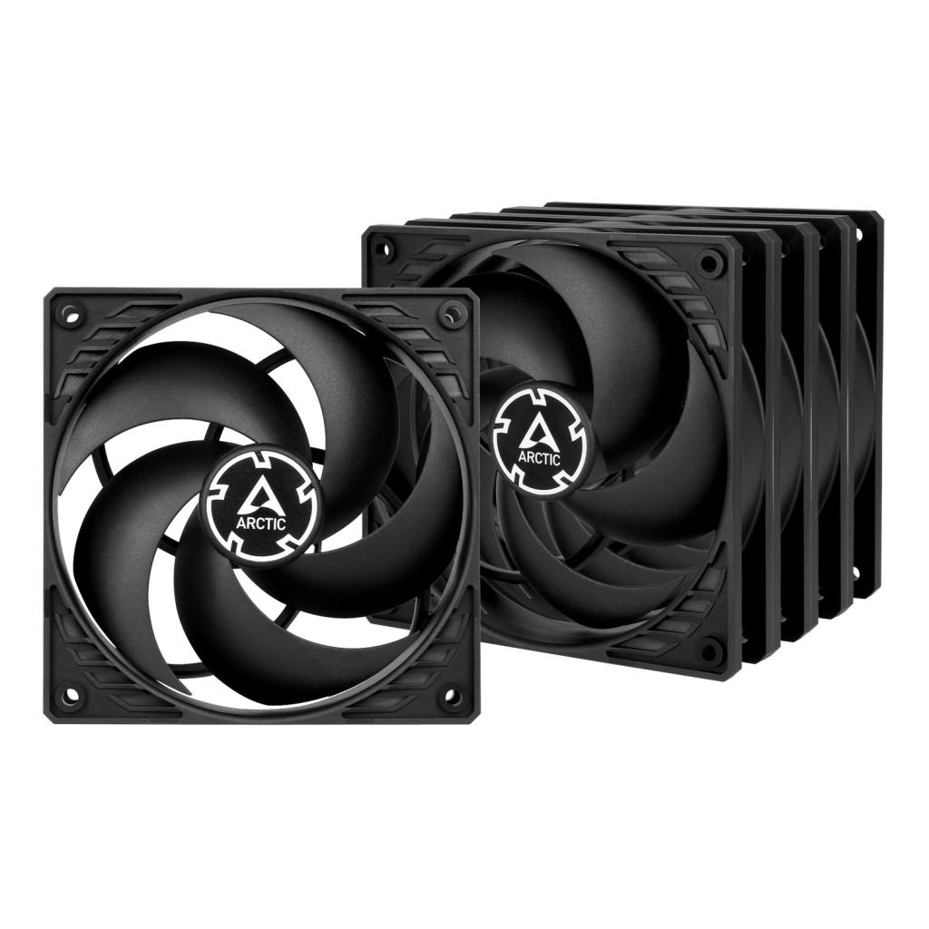 Arctic P12 Value Pack ház hűtő ventilátor 12cm fekete 5db (ACFAN00135A) Arctic P12 Value Pack ház hűtő ventilátor 12cm fekete 5db (ACFAN00135A)