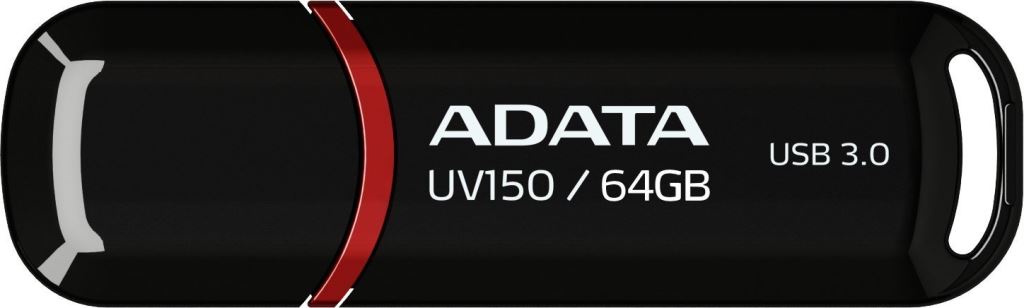 Pen Drive 64GB ADATA UV150 fekete USB 3.0 (AUV150-64G-RBK) Pen Drive 64GB ADATA UV150 fekete USB 3.0 (AUV150-64G-RBK)